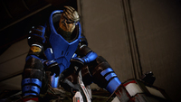 Garrus is one of many familiar faces you