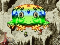 Poor giant frog - you can go back to the Naruto dimension now.