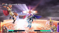 Lightning responds to Cecil's defection the same way she reacts to everything in this game, attacking and looking moody