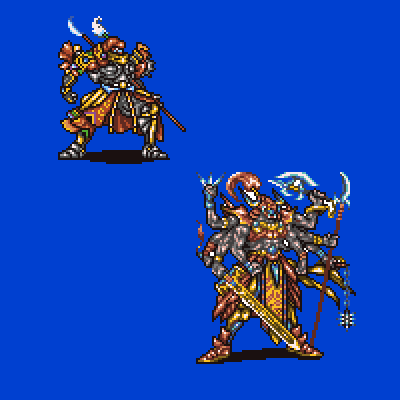 final fantasy gilgamesh sprite