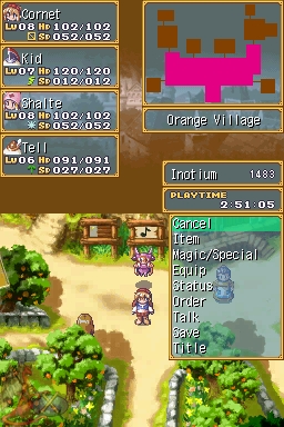 The new maps are fantastic; a small part of one of the best interfaces in a DS RPG.