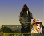 That rock is talking!