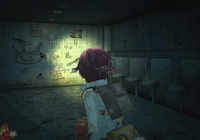 The graffiti covering the walls of the game is terrific, but unfortunately not all of it has been translated.