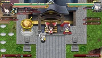 Reimu with her beating stick.