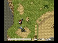 Common sense might dictate running away instead of trying to fight a spider your own size, but Adol will not be dissuaded.