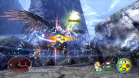Lexia's attacks are particularly effective against flying enemies, 'breaking' enemies and causing additional damage.