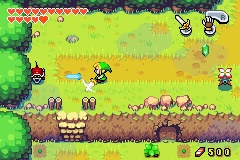 Sadly, Link, realizing he's hungry, gets eaten while trying to get it back