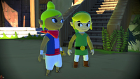 Link and Tetra, the dynamic duo!