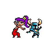 Shovel Knight
                and Shantae