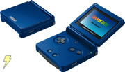 Game Boy Advance SP (Azurite Blue)
