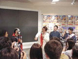 Hanjuku Eiyuu Tai 3D Launch event